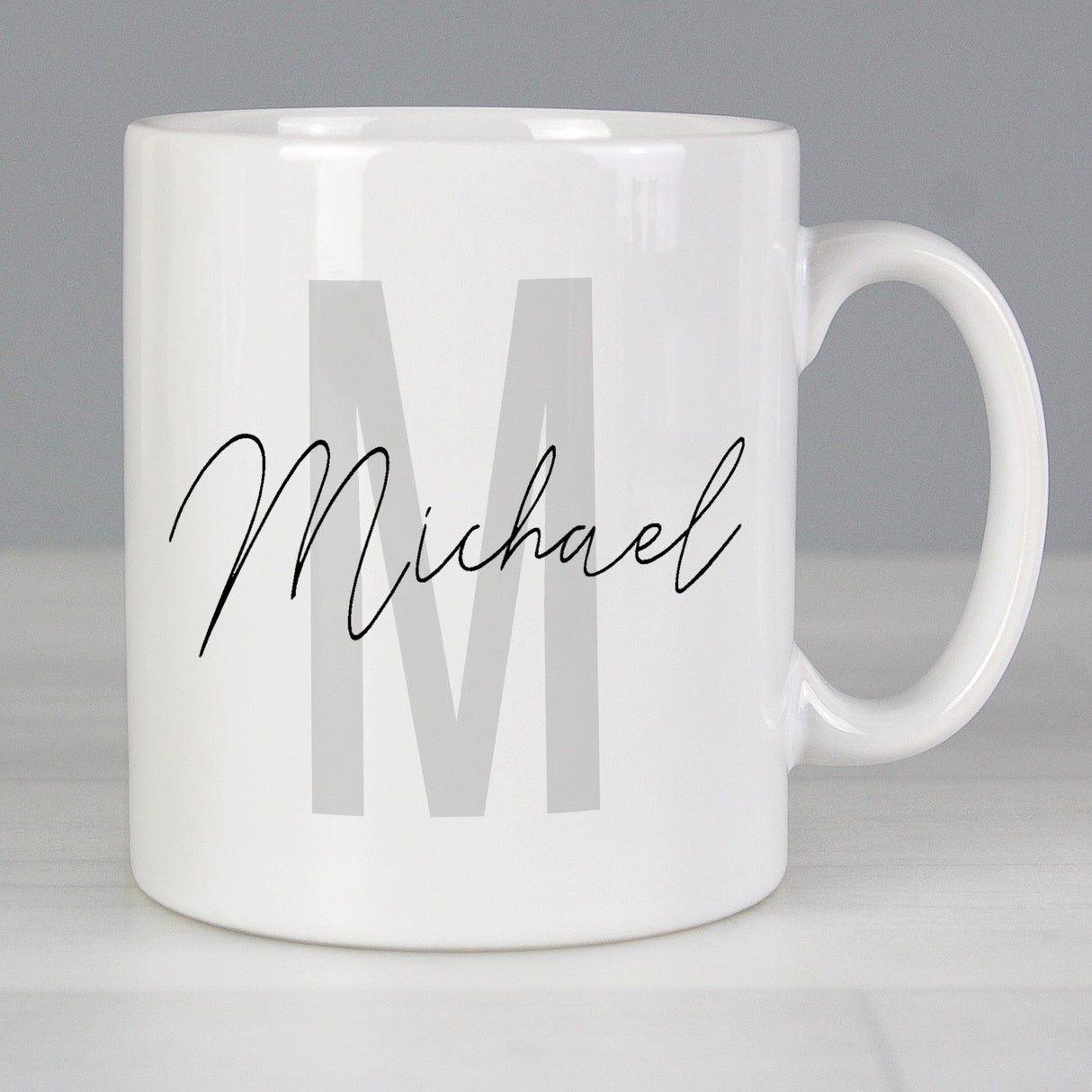 Personalised Name & Initial Mug Default Title - Mugs at Gift Moments