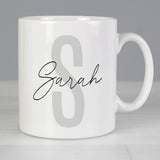 Personalised Name & Initial Mug - Mugs at Gift Moments