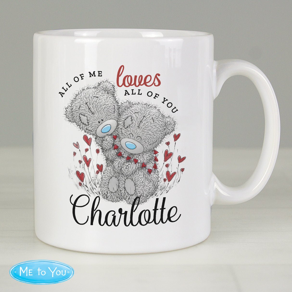 Personalised Me to You Valentine Mug - Mugs at Gift Moments