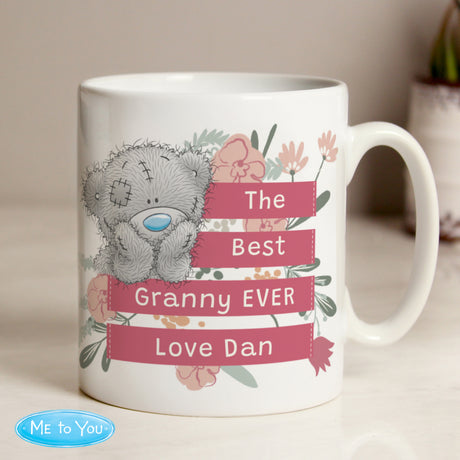 Personalised Me To You Floral Mug: 2 - Mugs