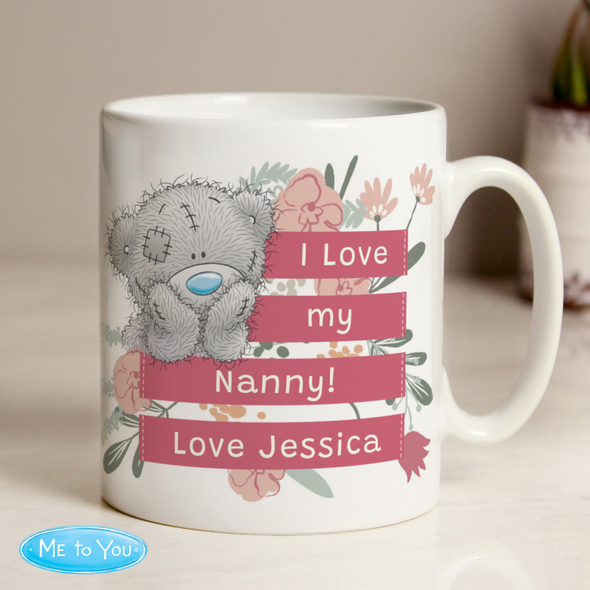 Personalised Me To You Floral Mug: 6 - Mugs