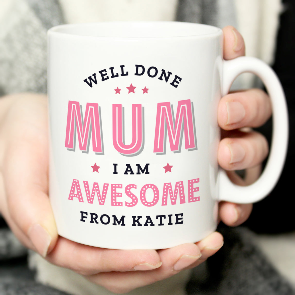 Personalised Well Done Mum I Am Awesome Mug Default Title - Mugs at Gift Moments