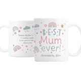 Personalised Best Ever Rainbows & Sunshine Mug - Mugs at Gift Moments