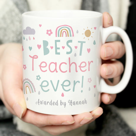 Personalised Best Ever Rainbows & Sunshine Mug - Mugs at Gift Moments