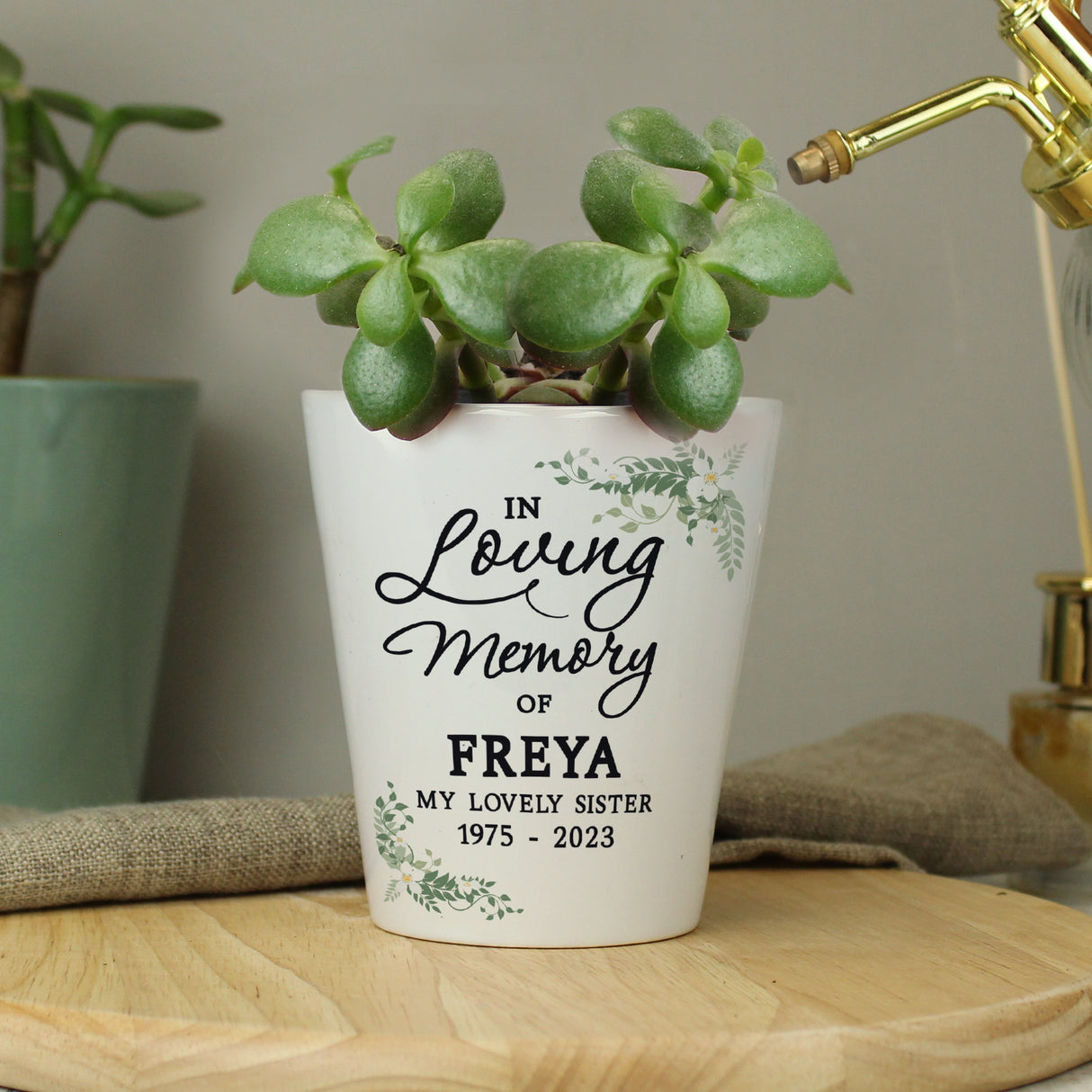 Personalised In Loving Memory Plant Pot Default Title - Vases & Plant Pots at Gift Moments