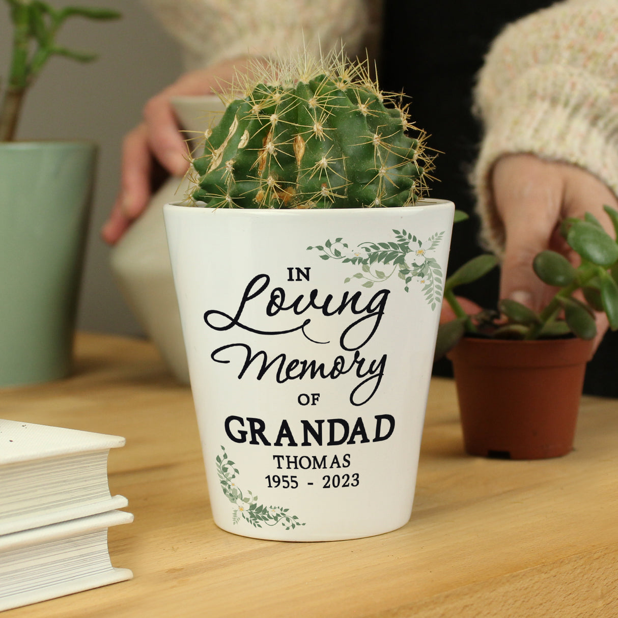 Personalised In Loving Memory Plant Pot - Vases & Plant Pots at Gift Moments