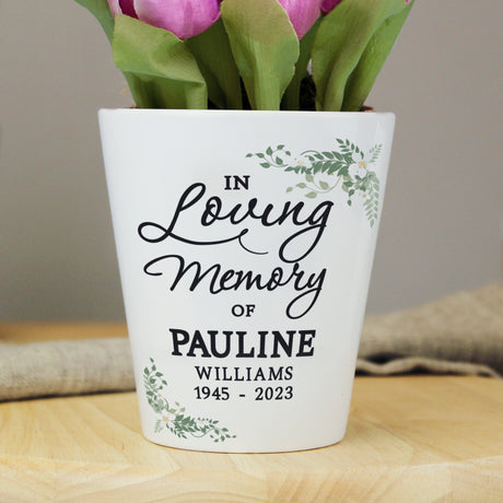 Personalised In Loving Memory Plant Pot - Vases & Plant Pots at Gift Moments