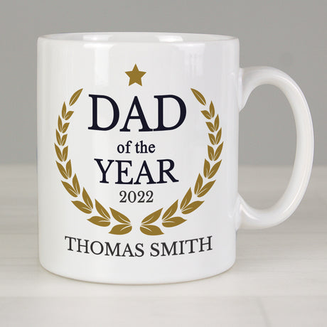 Personalised Dad of the Year Mug - Mugs at Gift Moments