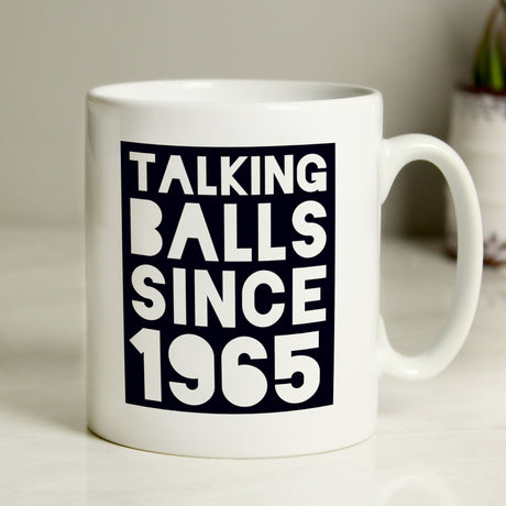 Personalised Talking Balls Since Mug - Mugs at Gift Moments