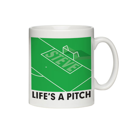 Personalised Life's A Pitch Mug - Mugs at Gift Moments