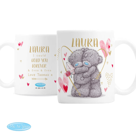 Personalised Me To You Hold You Forever Mug - Mugs at Gift Moments