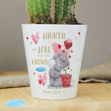 Personalised Me To You Love Grows Plant Pot - Vases & Plant Pots at Gift Moments