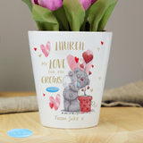 Personalised Me To You Love Grows Plant Pot - Vases & Plant Pots at Gift Moments