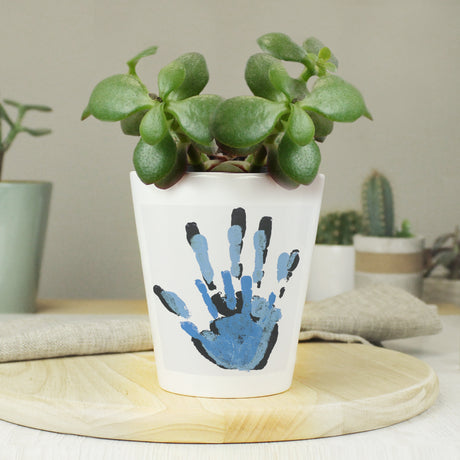 Personalised Childrens Drawing Photo Upload Plant Pot - Vases & Plant Pots at Gift Moments