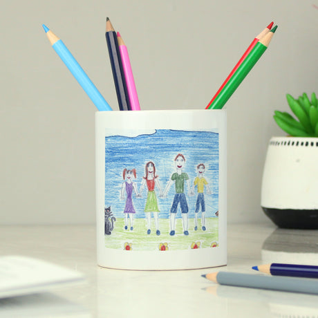 Personalised Children's Drawing Photo Storage Pot - Storage at Gift Moments