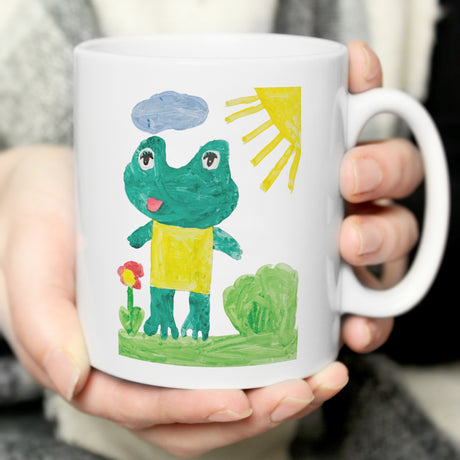 Personalised Childrens Drawing Photo Upload Mug - Mugs at Gift Moments