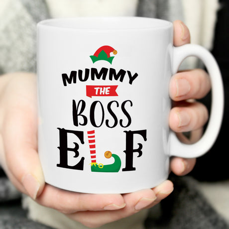 Personalised Elf Christmas Mug - Mugs at Gift Moments