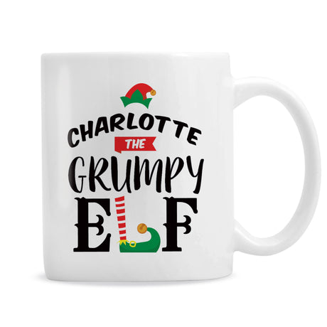 Personalised Elf Christmas Mug - Mugs at Gift Moments