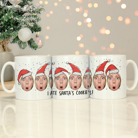 Personalised Photo Upload Santa Mug - Mugs at Gift Moments