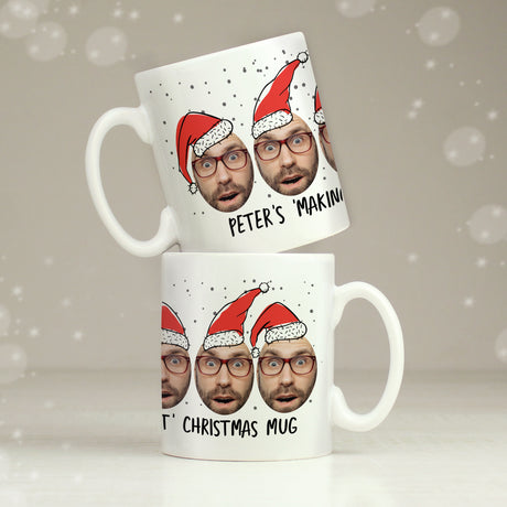 Personalised Photo Upload Santa Mug - Mugs at Gift Moments