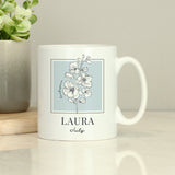 Personalised Birth Flower Mug - Mugs at Gift Moments