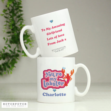 Personalised Hotchpotch Youre My Lobster Mug - Mugs at Gift Moments