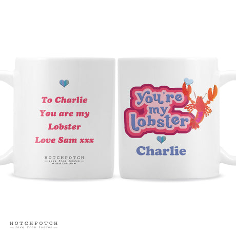 Personalised Hotchpotch Youre My Lobster Mug - Mugs at Gift Moments