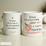 Personalised Hotchpotch Peachy Mug Default Title - Mugs at Gift Moments