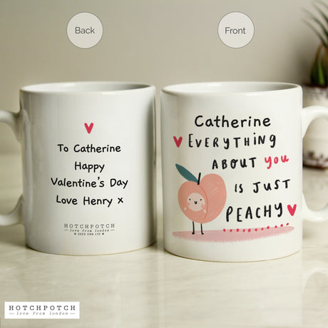 Personalised Hotchpotch Peachy Mug - Mugs at Gift Moments