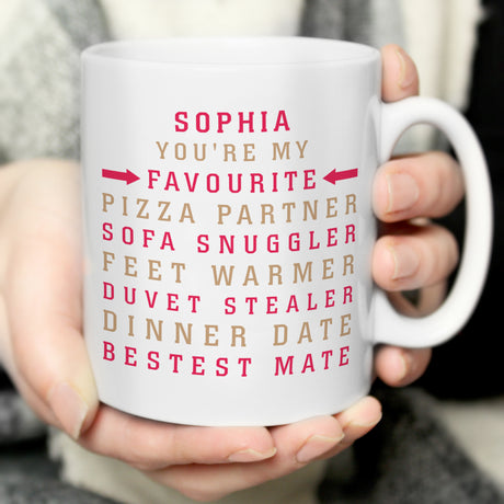 Personalised Hotchpotch My Favourite Mug - Mugs at Gift Moments