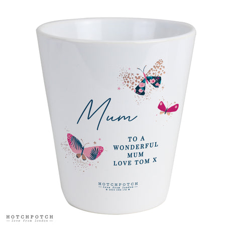 Personalised Hotchpotch Butterfly Plant Pot - Vases & Plant Pots at Gift Moments