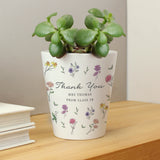 Personalised Wild Flowers Plant Pot - Pots & Planters at Gift Moments