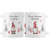 Personalised Christmas Gonk Pattern Mug - Mugs at Gift Moments