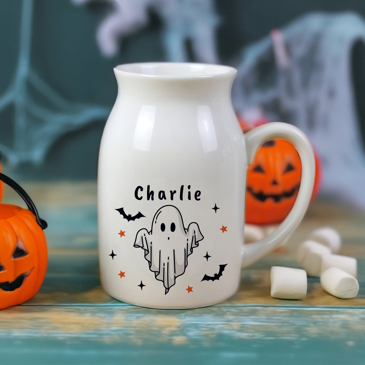 Personalised Halloween Ghost Jug Default Title - Mugs at Gift Moments