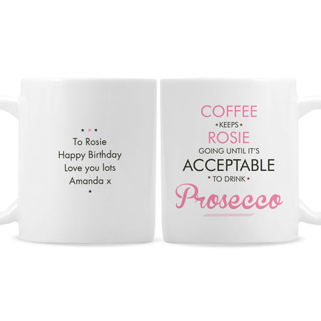 Personalised Acceptable to Drink Mug - Mugs at Gift Moments