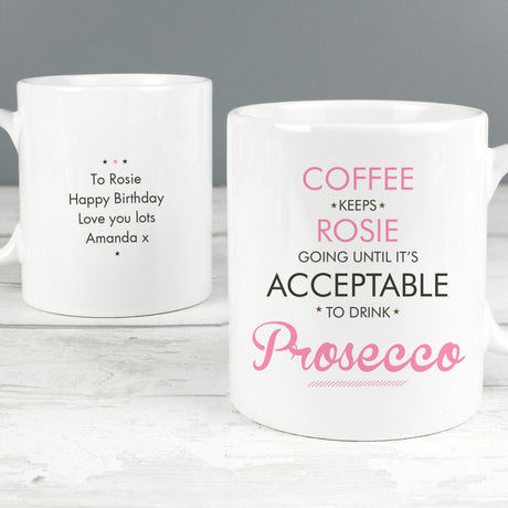 Personalised Acceptable to Drink Mug - Mugs at Gift Moments