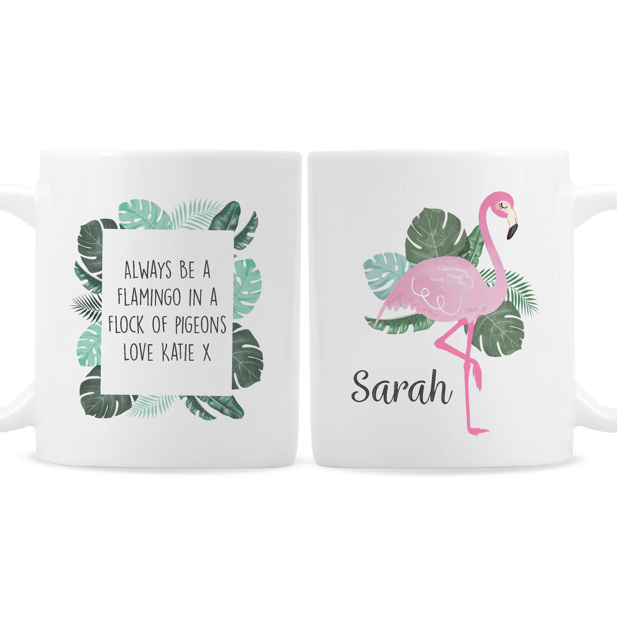 Personalised Flamingo Mug - Mugs at Gift Moments