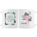 Personalised Flamingo Mug - Mugs at Gift Moments