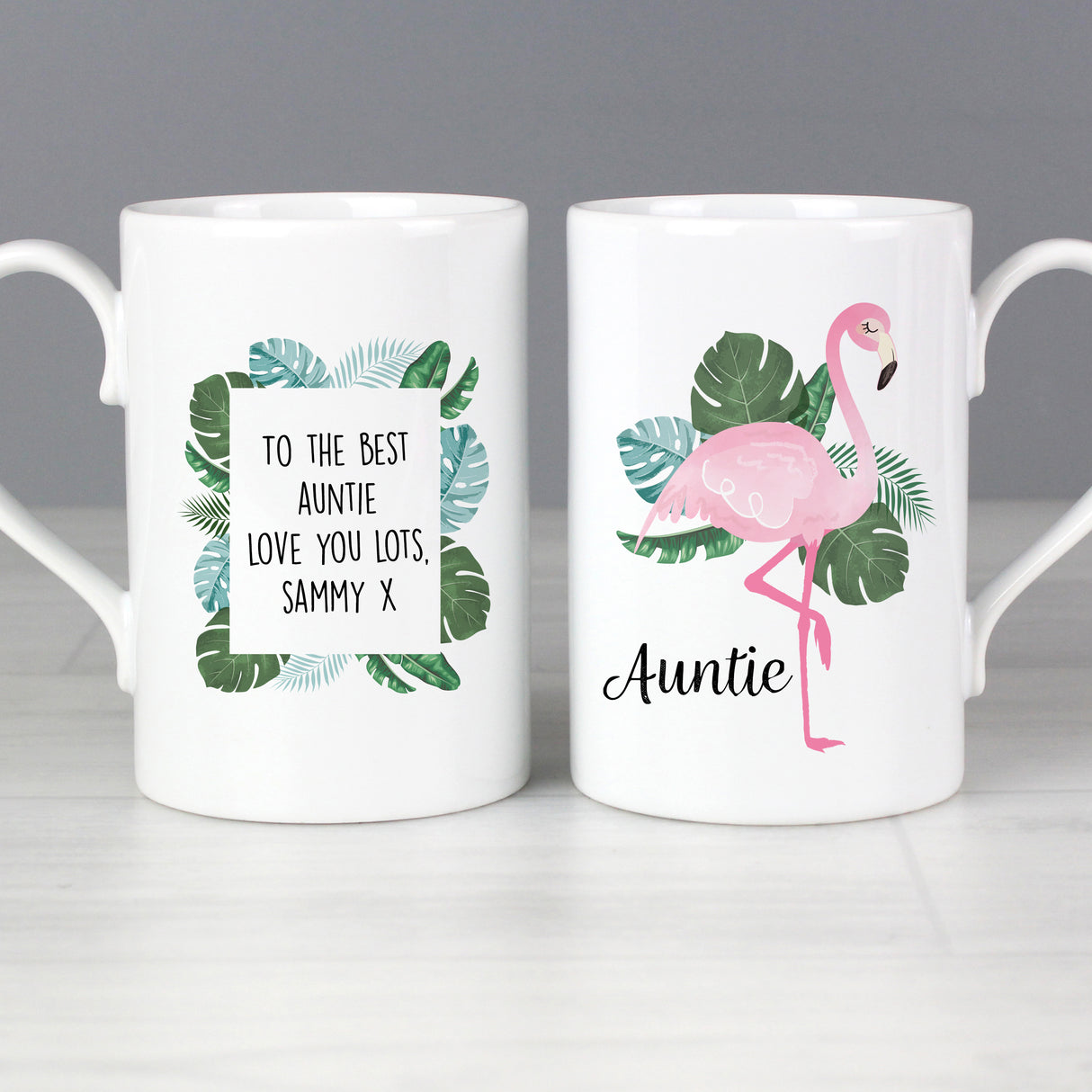 Personalised Flamingo Mug - Mugs at Gift Moments