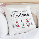 Personalised Gonk Family Christmas Cushion Default Title - Cushions at Gift Moments