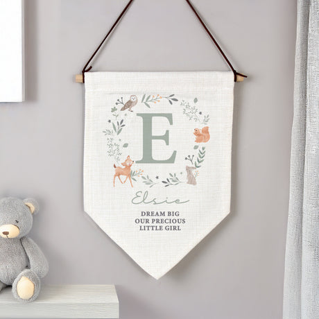 Personalised New Baby Wall Art Banner: 3 - Wall Art By Gift Moments