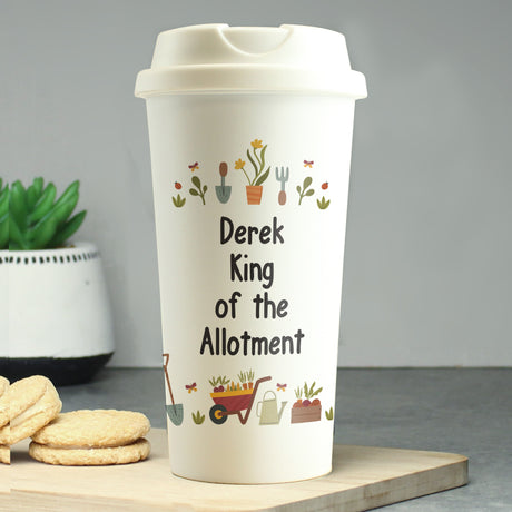 Personalised Gardening Travel Mug - Travel Mugs at Gift Moments