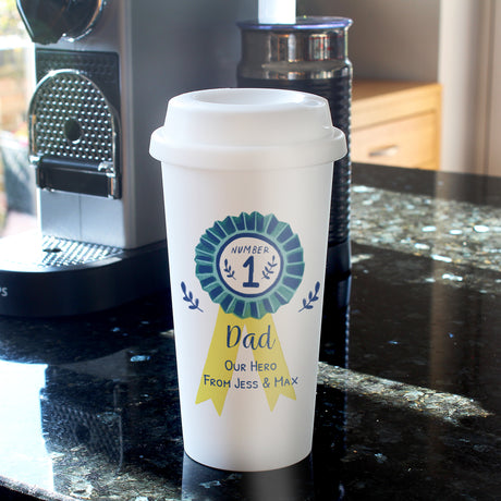 Personalised Number 1 Travel Mug - Travel Mugs at Gift Moments