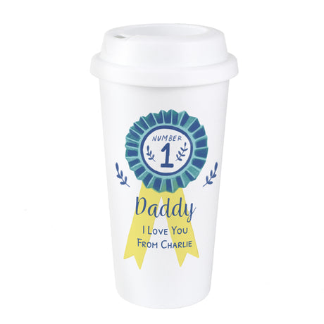 Personalised Number 1 Travel Mug - Travel Mugs at Gift Moments