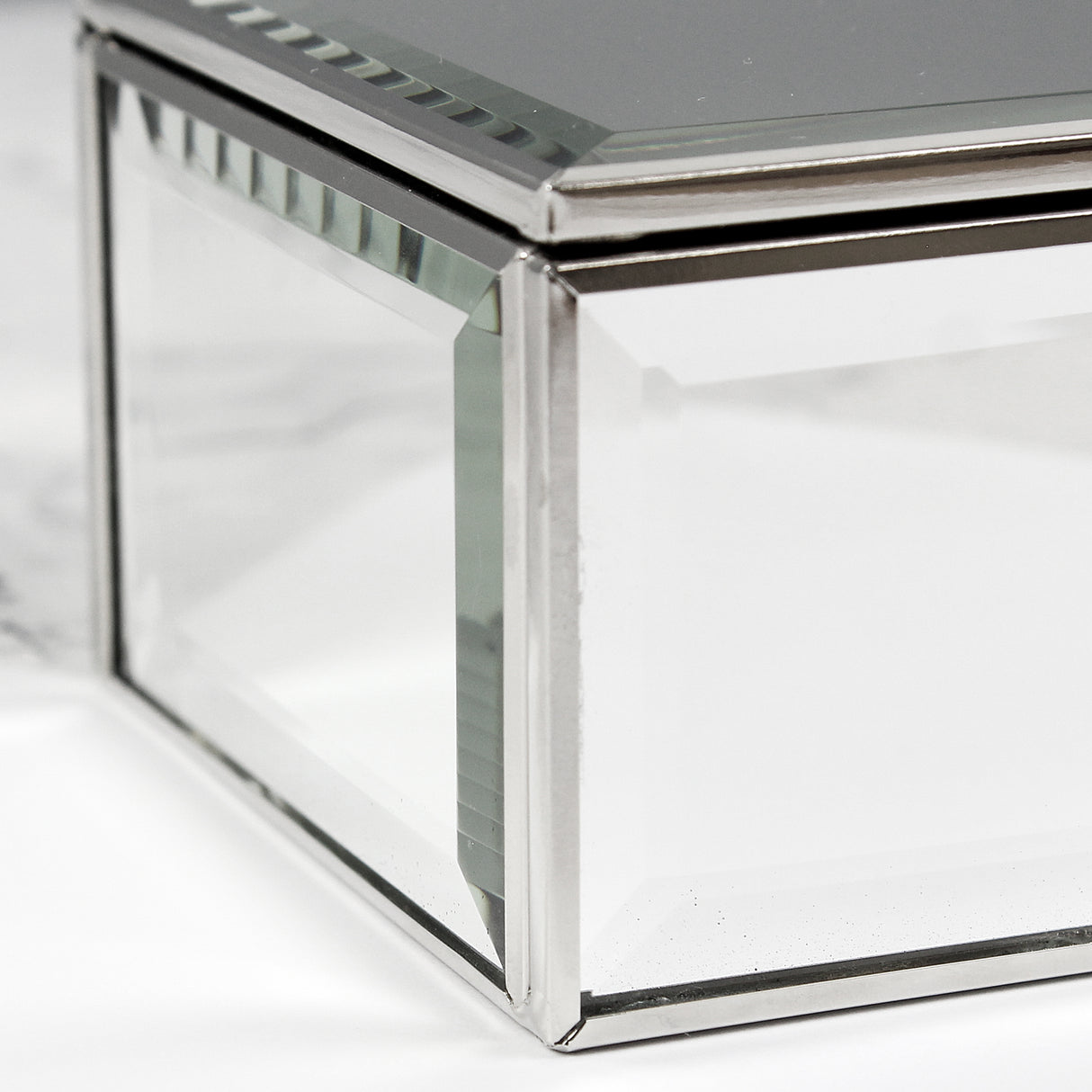 Personalised Botanical Mirrored Jewellery Box - Jewellery Boxes at Gift Moments