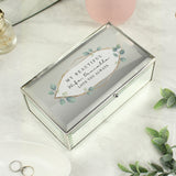 Personalised Botanical Mirrored Jewellery Box - Jewellery Boxes at Gift Moments