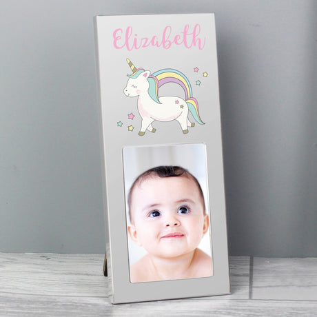 Personalised Baby Unicorn 2x3 Photo Frame - Photo Frames at Gift Moments