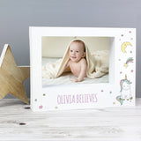 Personalised Baby Unicorn Box Photo Frame: 5 - Photo Frames By Gift Moments