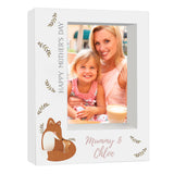 Personalised Mummy and Me Fox Photo Frame: 5 - Photo Frames By Gift Moments