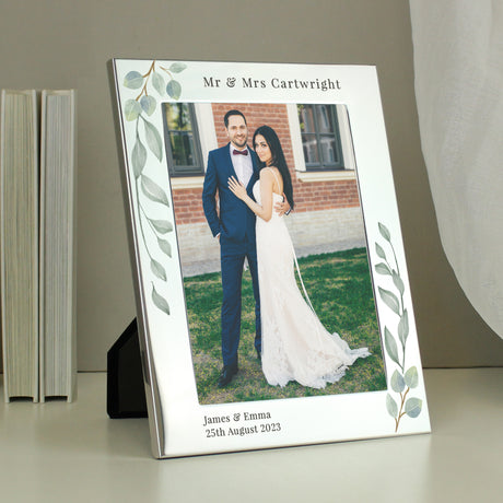 Personalised Botanical 5x7 Photo Frame - Photo Frames at Gift Moments